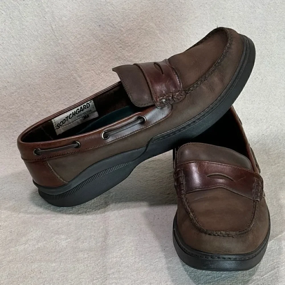 Bass 'Sloop' Penny Loafers Mens Size 10M